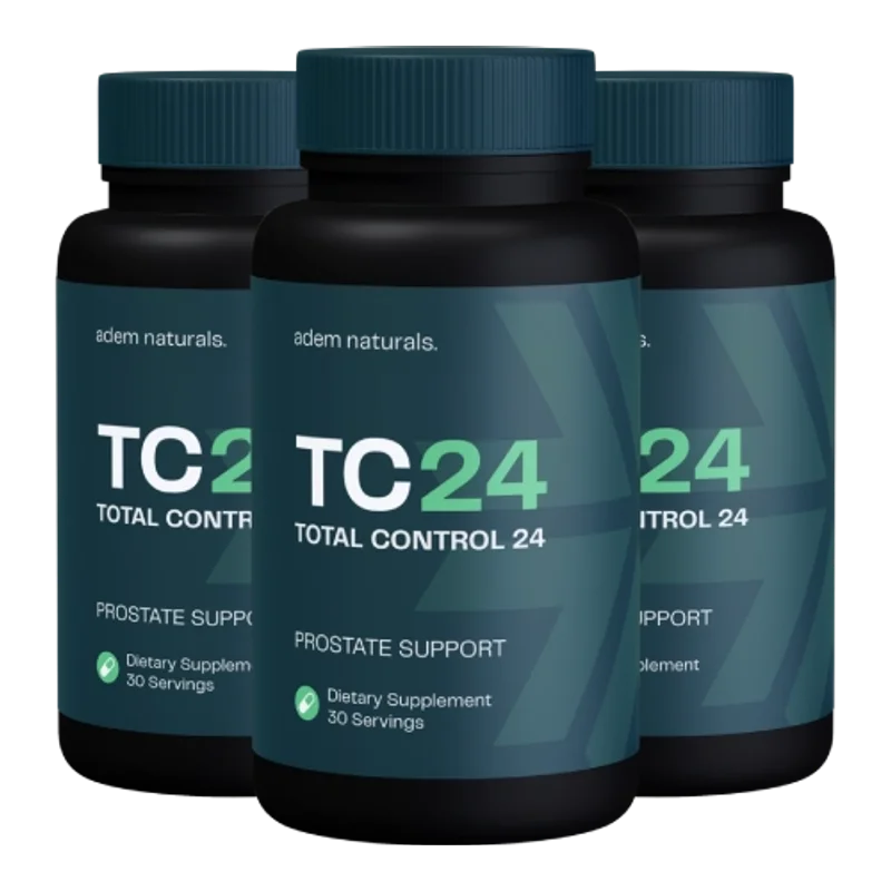 Total Control 24 Men's Wellness Supplement Bottle (3 Bottle / 90 Day Pack)